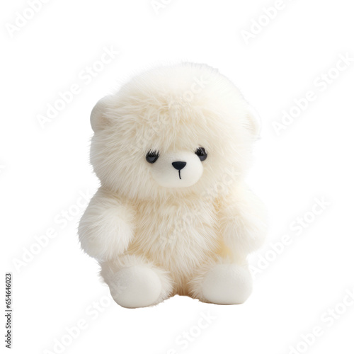 Puffy Plush Toy on transparent background