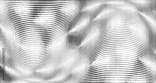 Seamless halftone dots pattern. Vector illustration

