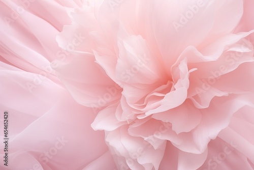 Generative AI : Abstract background with flowers. Gentle pink background from peony petals. Peony flower close-up. Natural flower background.