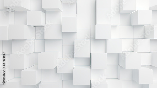 White square polygon background