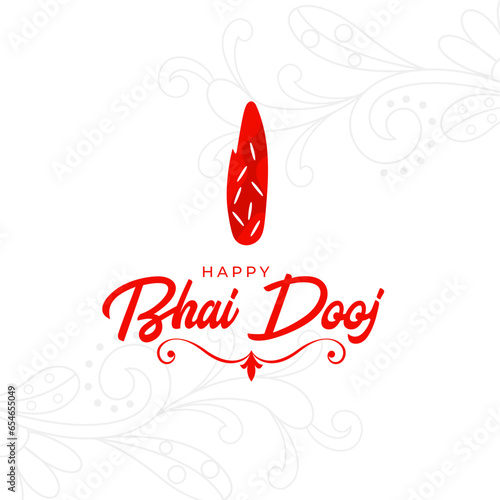 hindu religious bhai dooj wishes background for family love and care photo