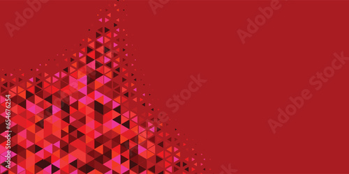  Abstract Triangle colorful background or wallpaper with polygons, triangles or concave geometrical shapes with Copy space soft color