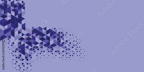  Abstract Triangle colorful background or wallpaper with polygons, triangles or concave geometrical shapes with Copy space soft color