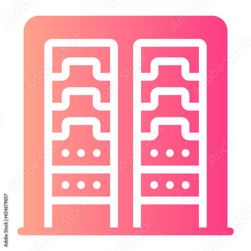 server room gradient icon