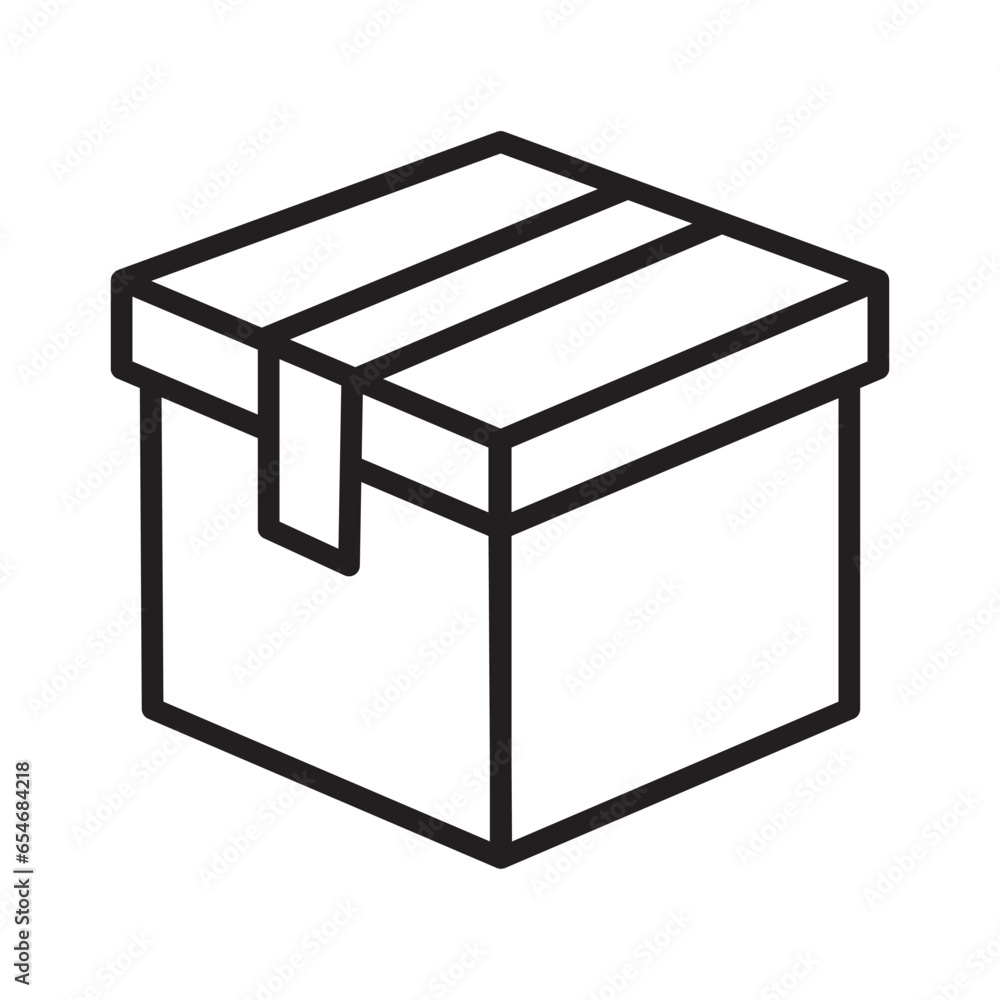 box package symbol icon vector design illustration box package symbol icon vector design illustration