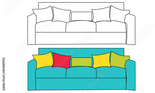Modern sofa