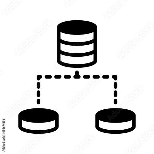 Solid black icon for Classify