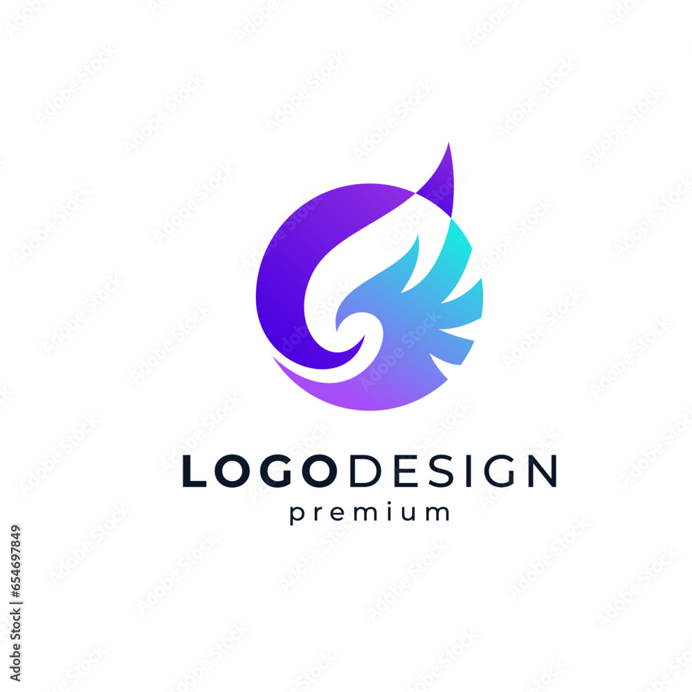 shiny and playful bird for business, finance, animal or brand logo design shiny and playful bird for business, finance, animal or brand logo design