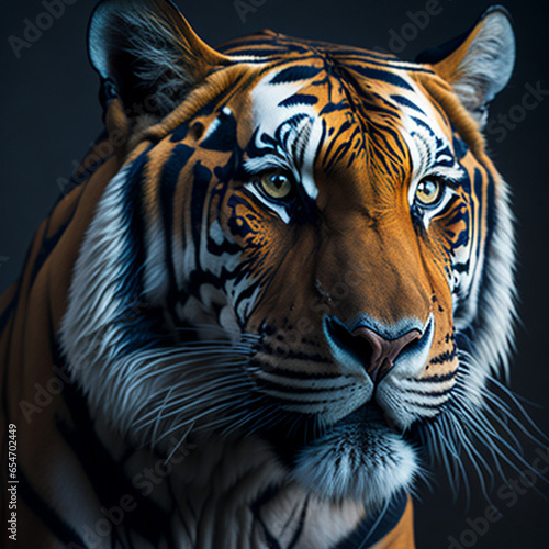 tiger photography  generative ai