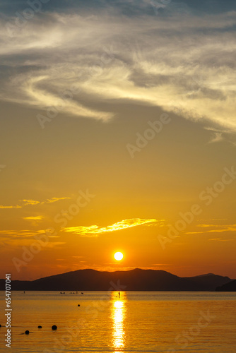 沖縄 離島の夕暮れ３