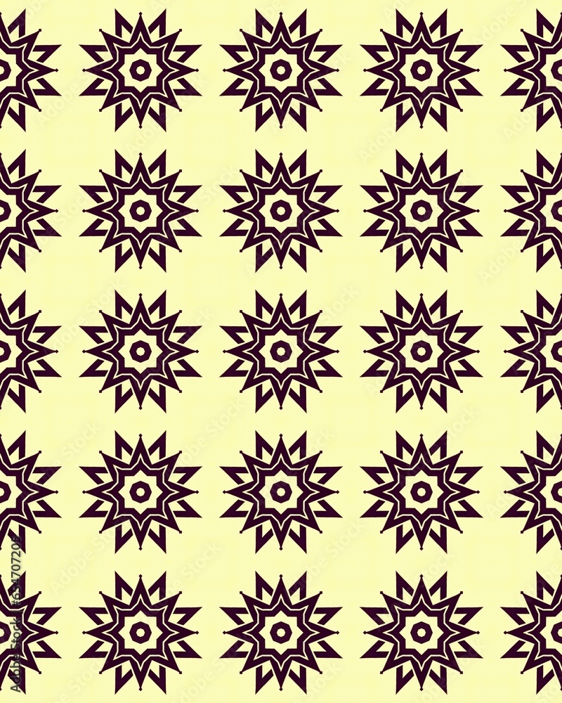 Beautiful geometric Seamless pattern design for decorating, wallpaper background illustration with cream and beige colored background Beautiful geometric Seamless pattern design for decorating, wallpaper background illustration with cream and beige colored background