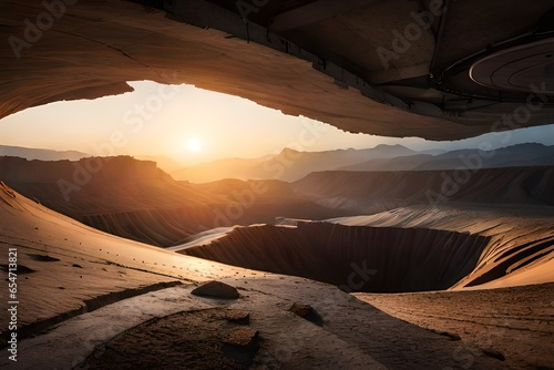 Sinkhole landscape