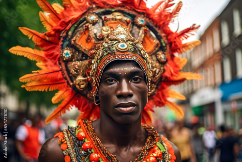 Unidentified Carnival dancer