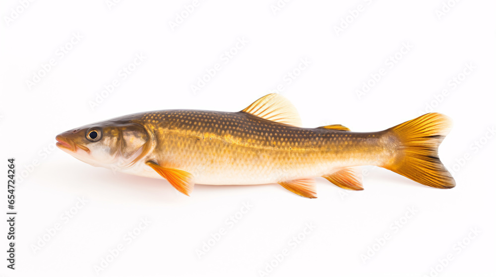 freshwater fish on white background - small zander fish isolated on white freshwater fish on white background - small zander fish isolated on white