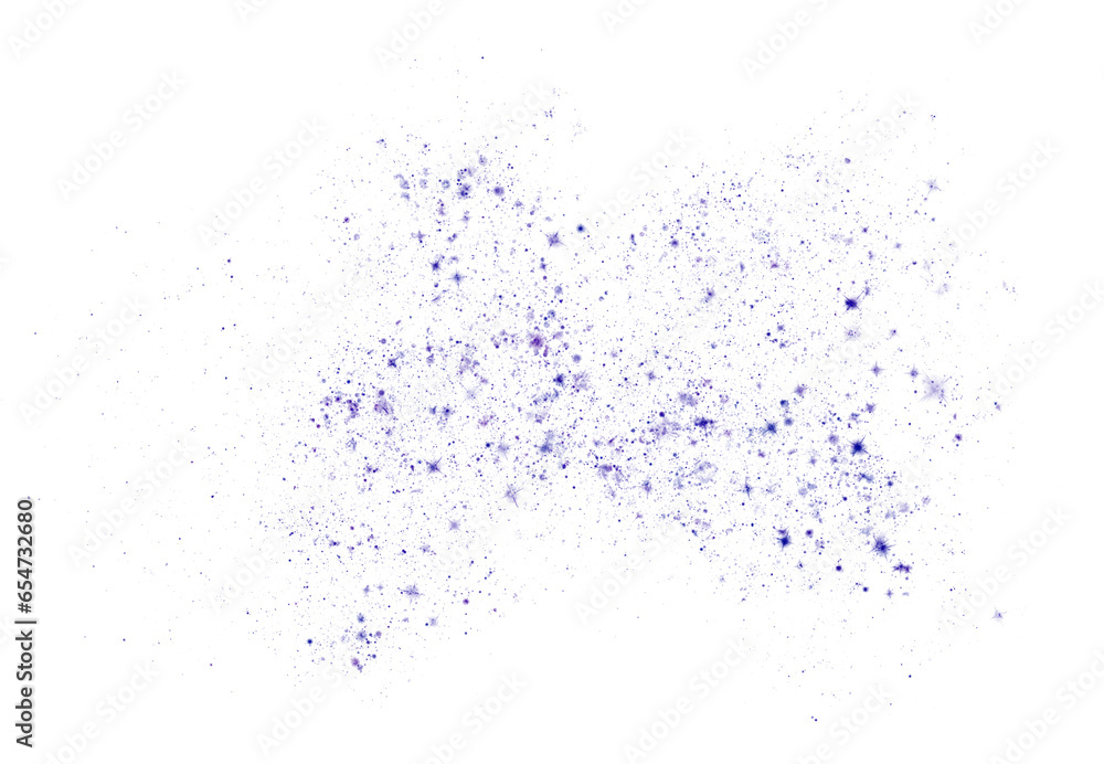 Obraz premium Blue And White Png Stars Shinning Sparkles Glitter Flash Of Lightning Effect