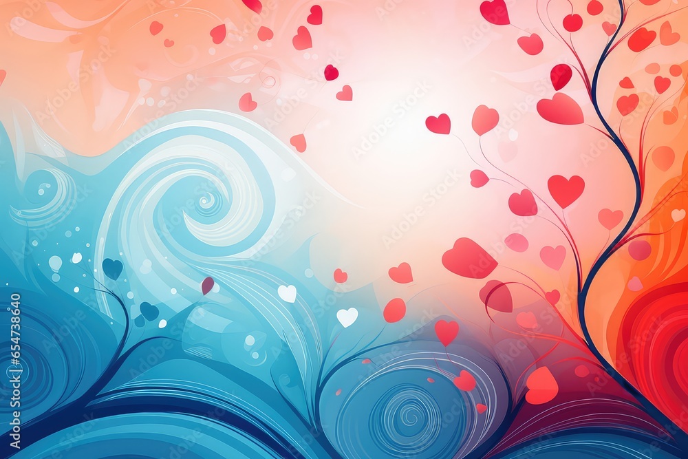 Abstract Background for Caregiver Appreciation Day