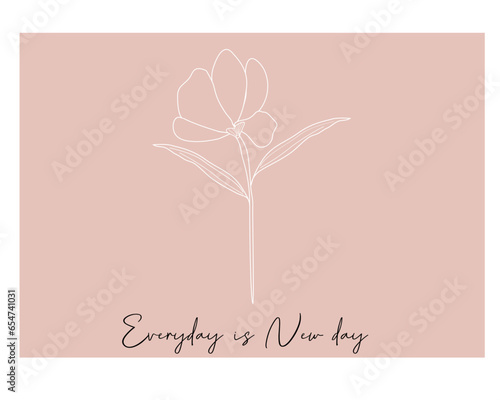 flower positive quote flower design margarita mariposa stationery,mug,t shirt,phone case fashion slogan style spring summer sticker 