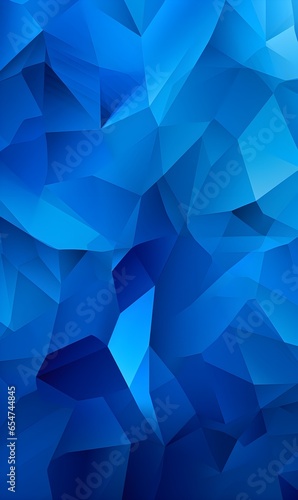 Abstract blue polygonal background texture