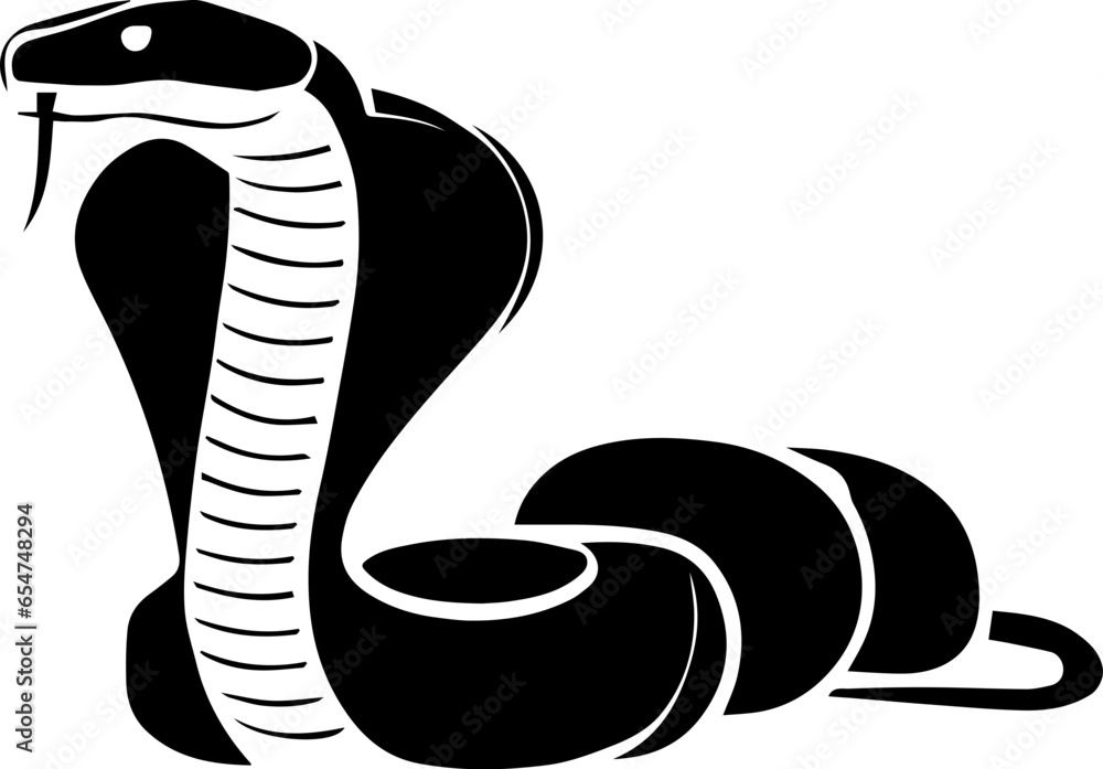 Fototapeta premium Forest Cobra icon 1