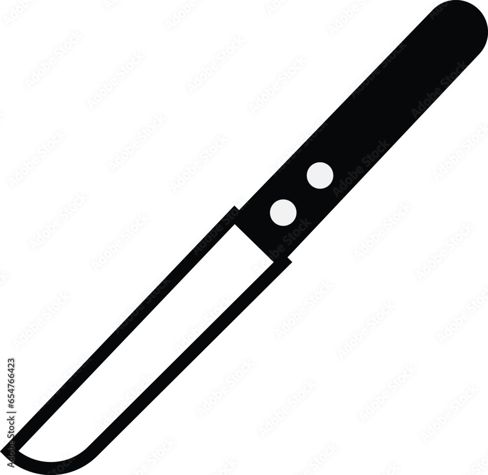 Knife vector icon. Knife flat sign design. Knife symbol pictogram Knife vector icon. Knife flat sign design. Knife symbol pictogram