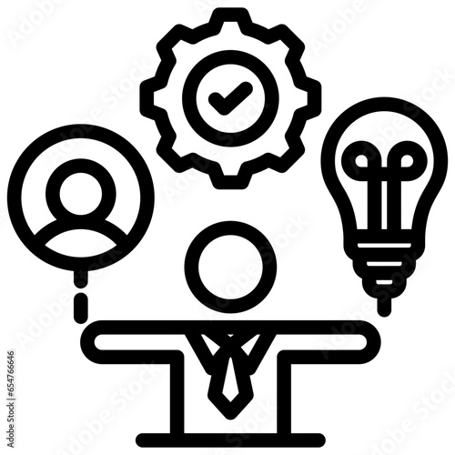 Resources Outline Icon