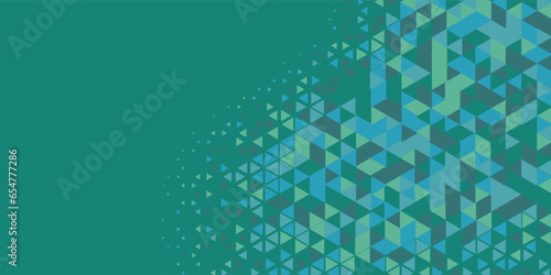  Abstract Triangle colorful background or wallpaper with polygons, triangles or concave geometrical shapes with Copy space soft color