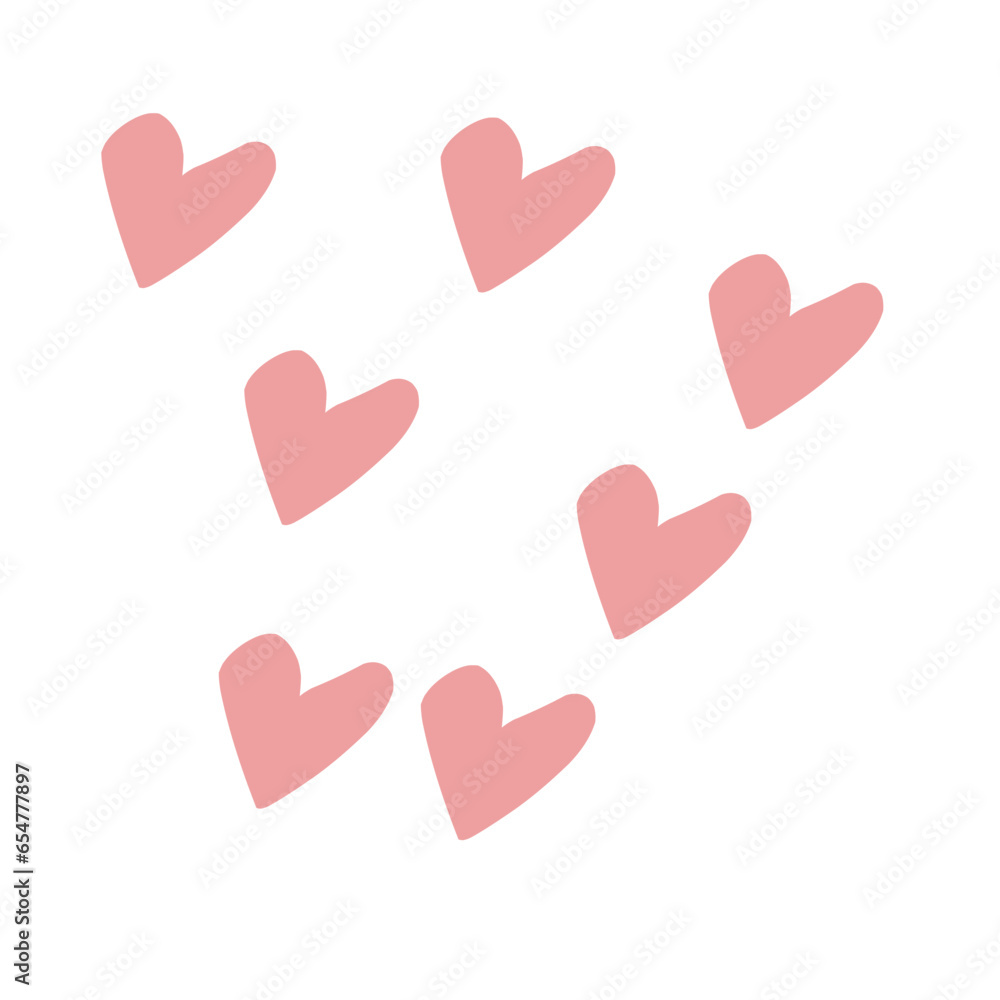 Doodle hearts Doodle hearts
