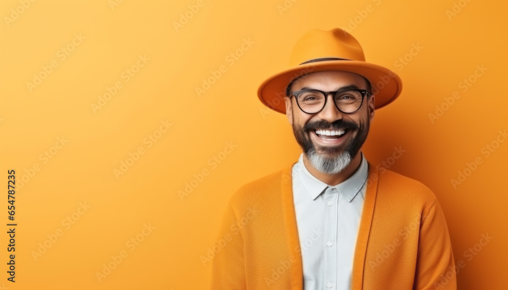 Studio portrait of a mid-aged caucasian man Studio portrait of a mid-aged caucasian man