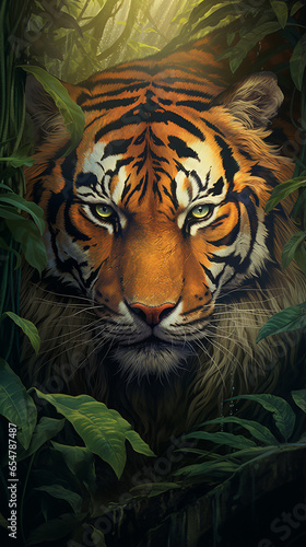 tigre de bangala  photo