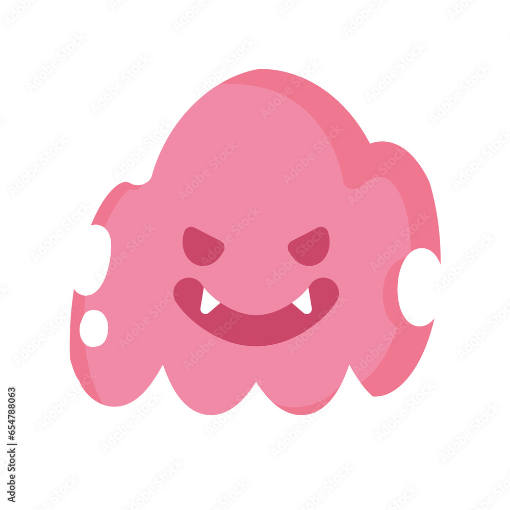 デフォルメスライムモンスター赤☆PNG デフォルメスライムモンスター赤☆PNG