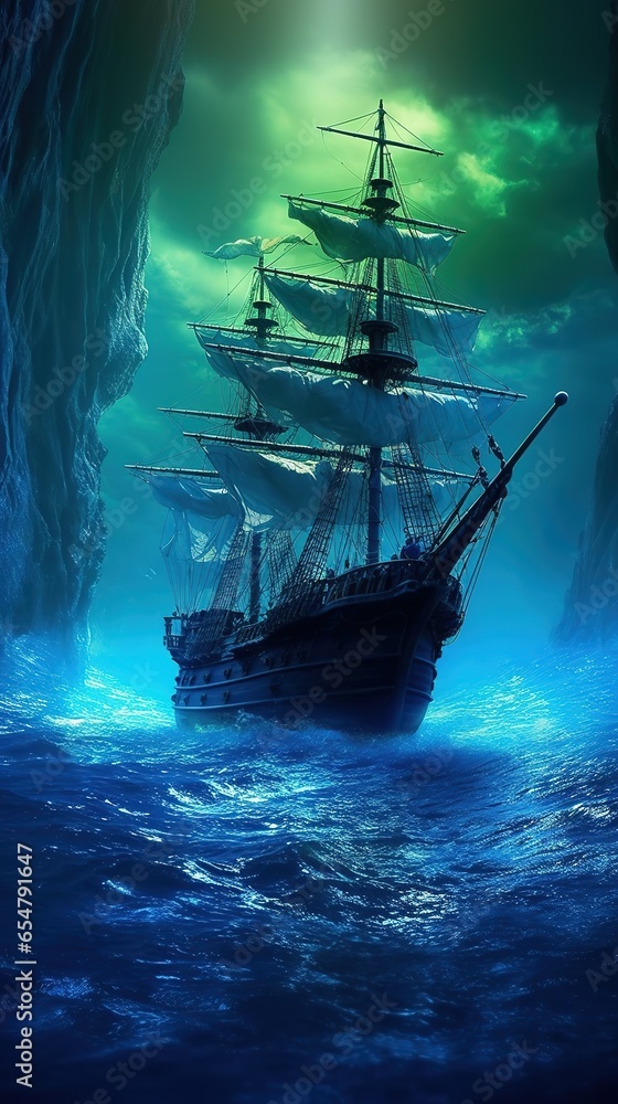 Adventure to the mysterious ship Adventure to the mysterious ship