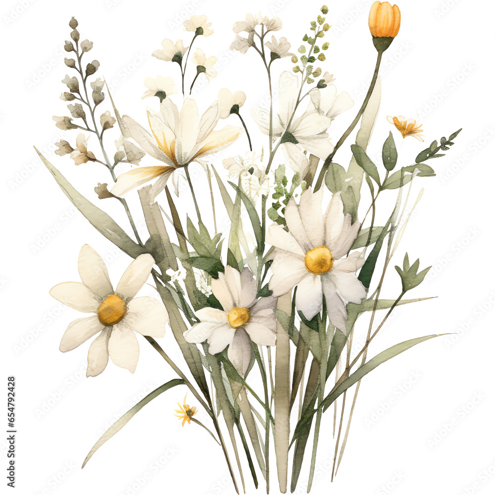 Neutral wildflower clipart Neutral wildflower clipart