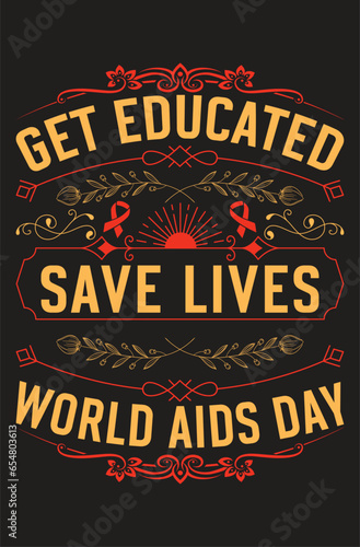 World AIDS Day T-Shirt Design