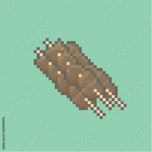 Satay tradisional food pixel art
