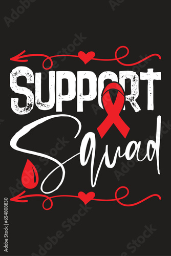 World Hemophilia Day T-Shirt Design