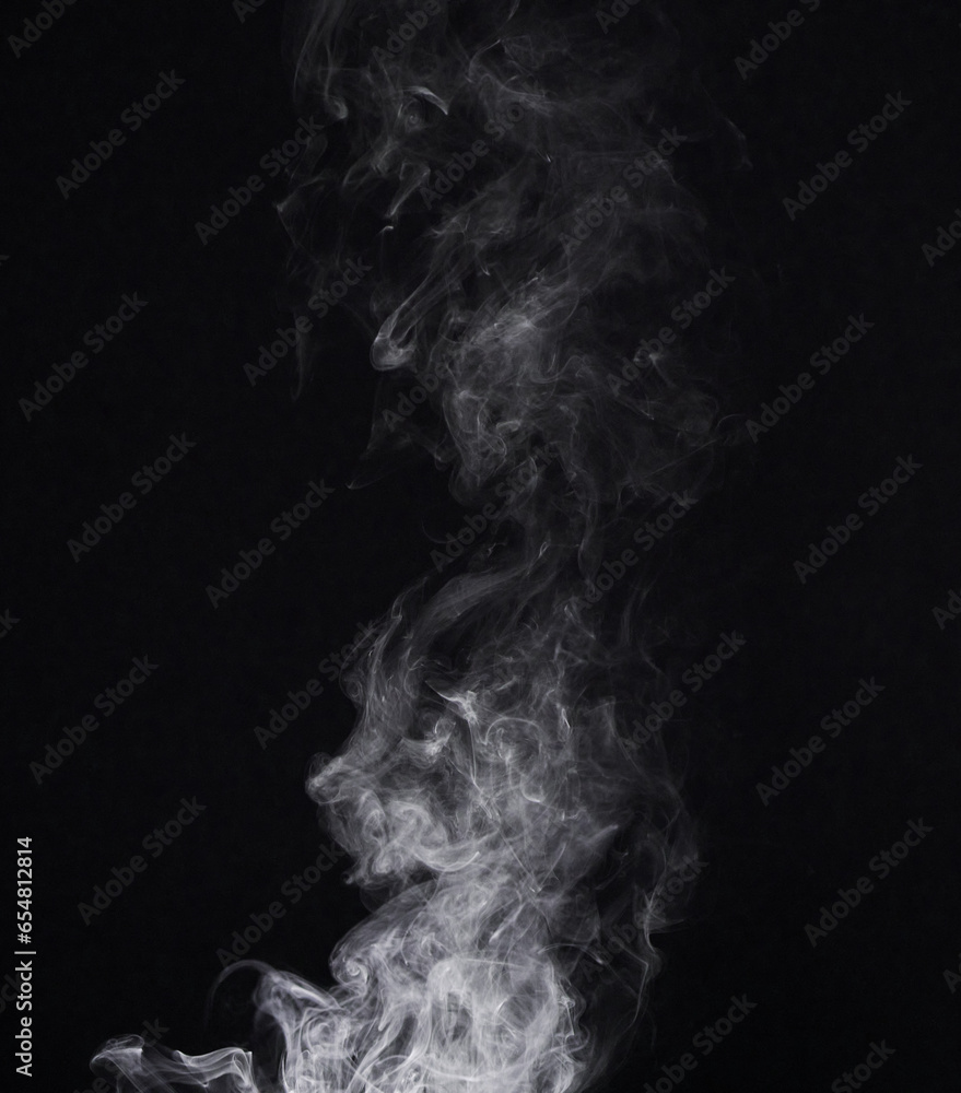 Smoke, dark background and incense, fog or gas on mockup space wallpaper. Cloud, smog and magic effect on black backdrop of steam with abstract texture, pollution pattern or mist vapor moving in air Smoke, dark background and incense, fog or gas on mockup space wallpaper. Cloud, smog and magic effect on black backdrop of steam with abstract texture, pollution pattern or mist vapor moving in air