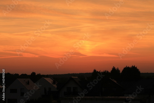 Sunset and sky  © Jacek