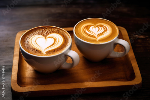 Caffeine Love: Latte Art Hearts