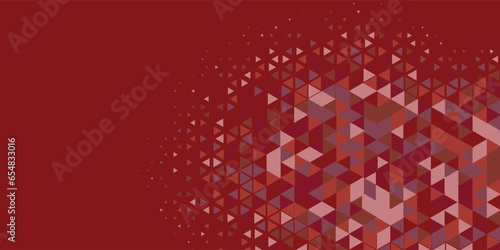  Abstract Triangle colorful background or wallpaper with polygons, triangles or concave geometrical shapes with Copy space soft color
