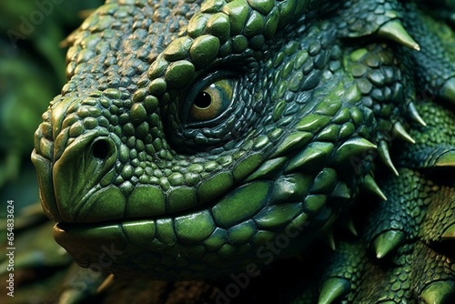 Reptilian covering with a scaly texture. Generative AI