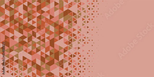  Abstract Triangle colorful background or wallpaper with polygons, triangles or concave geometrical shapes with Copy space soft color