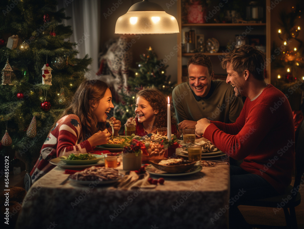 A Photo of Friends Sharing their Family's Holiday Traditions A Photo of Friends Sharing their Family's Holiday Traditions