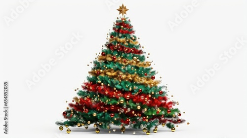 Christmas tree image with t...