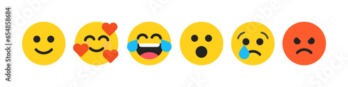 Reaction Faces - Emoticon