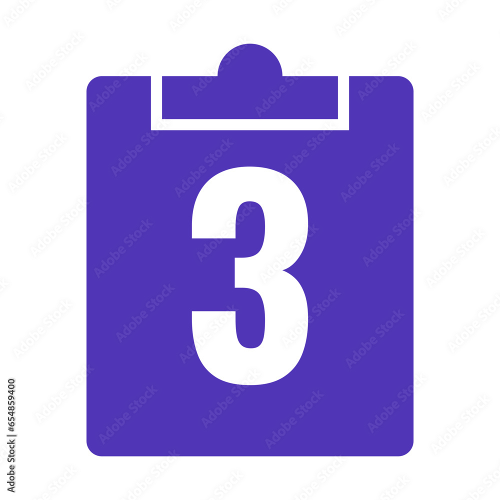 number icon number icon