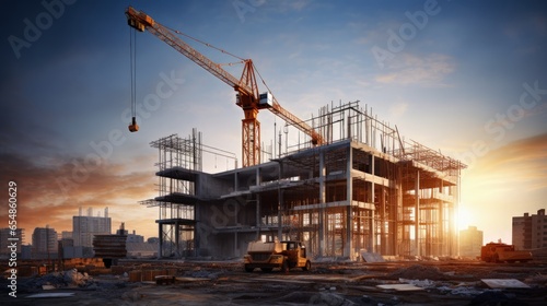 Constructing building with ...