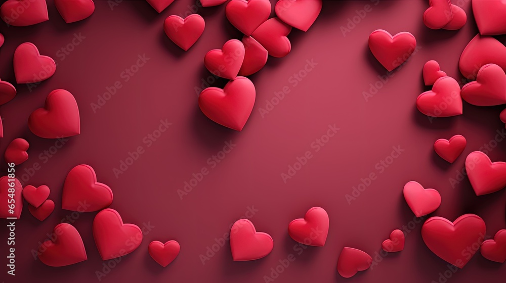 Hearts arranged in a big heart shape For Valentine s Day Mother s Day March 8 World Women s Day love Hearts arranged in a big heart shape For Valentine s Day Mother s Day March 8 World Women s Day love