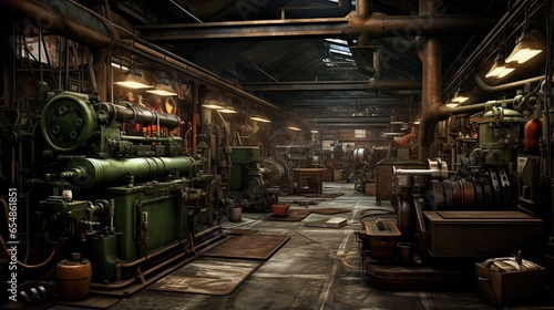 Factory machinery and inter...