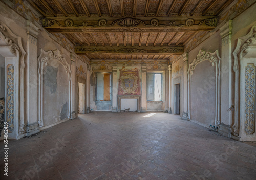 Embracing the Past  Exploring the Timeless Elegance of an Abandoned  Majestic Villa in the Heart of Emilia Romana  Italy