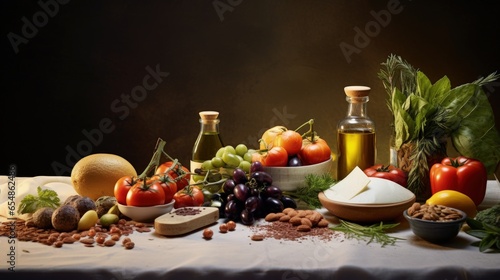 Variety of nutritious food ...